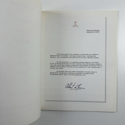 Les Artistes du Port | Adami, Arman, Botero et al | Marlborough Monaco catalogue, 2000/1