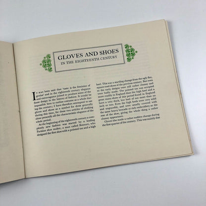 Gloves and Shoes in the Eighteenth Century | National Diploma in Design, 1957