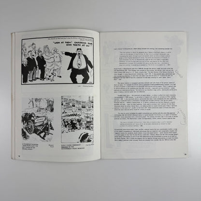 Getting them in Line exhibition of caricature in cartoon University of Kent 1975