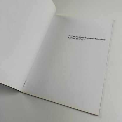 Keith Arnatt. One Foot Has Not Yet Reached the Next Street by Mark Haworth-Booth | British Council, 1992