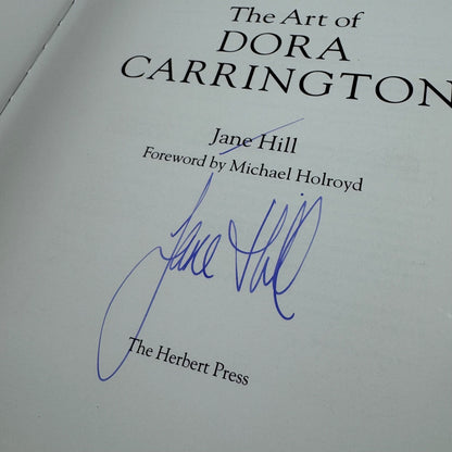 The Art of Dora Carrington by Jane Hill | Herbert Press, 1994 signed by author