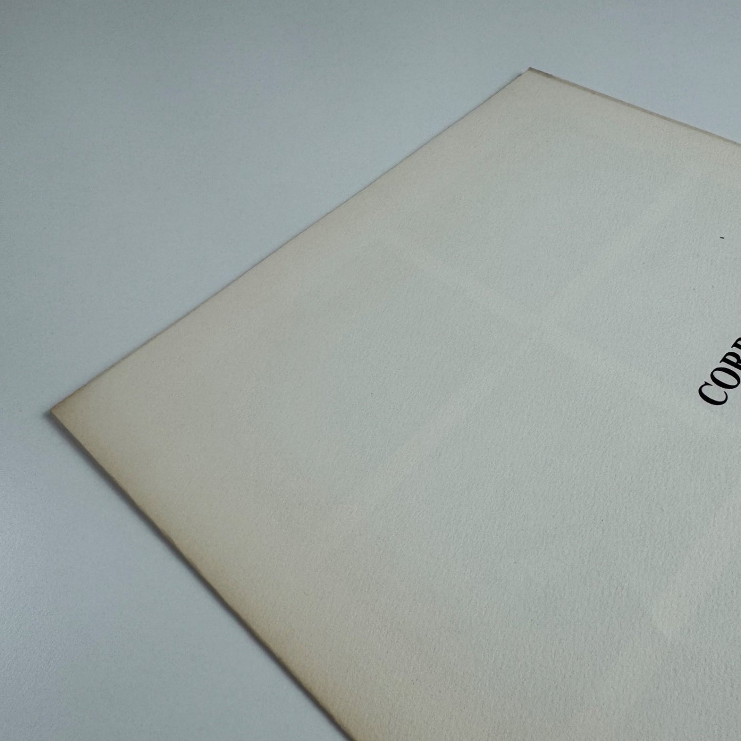 Roy Fisher. Correspondence. Tom Phillips. Tetrad Press, 1970 limited edition signed