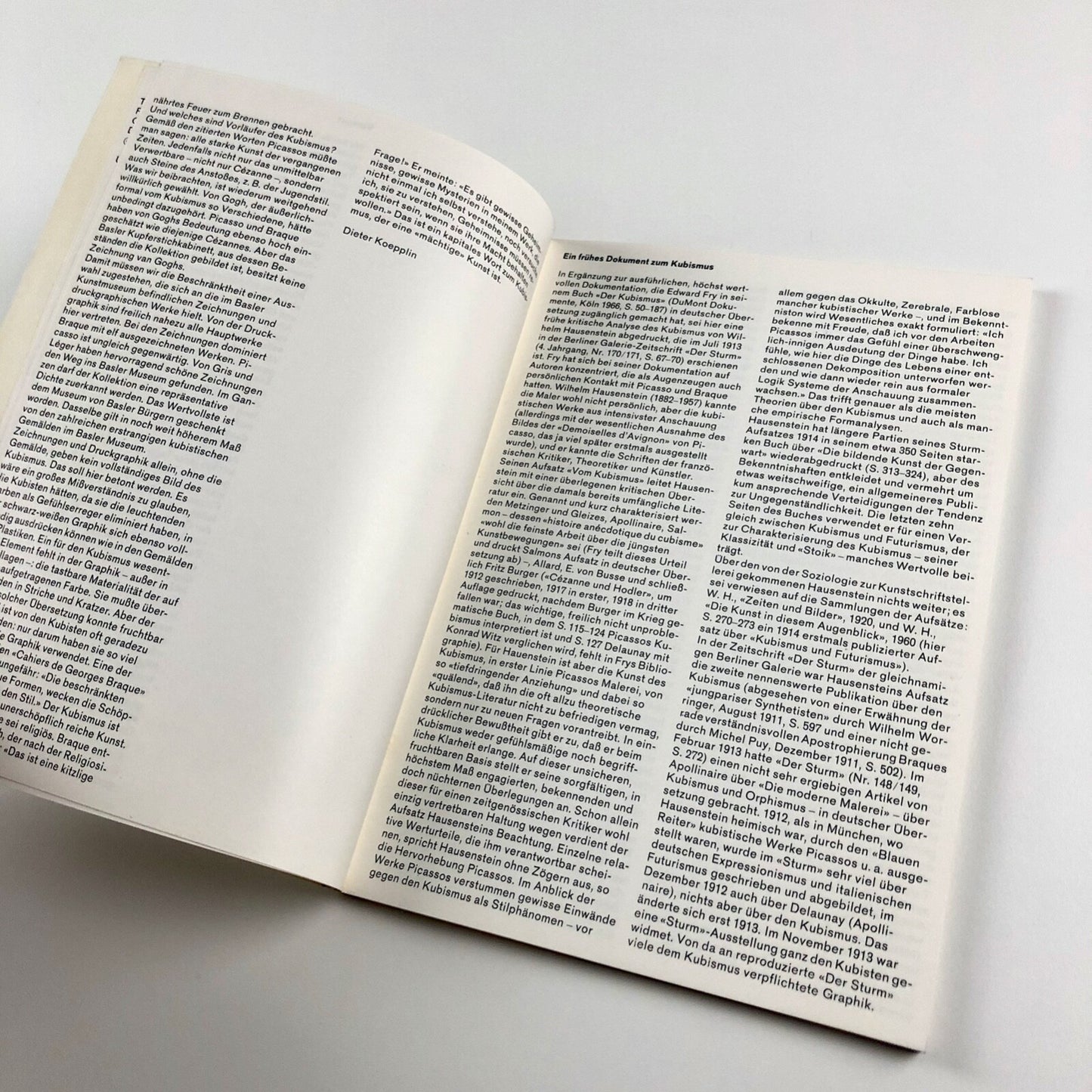 Kubismus. Zeichnungen und Druckgraphik aus dem Kupferstichkabinett | Basel, 1969