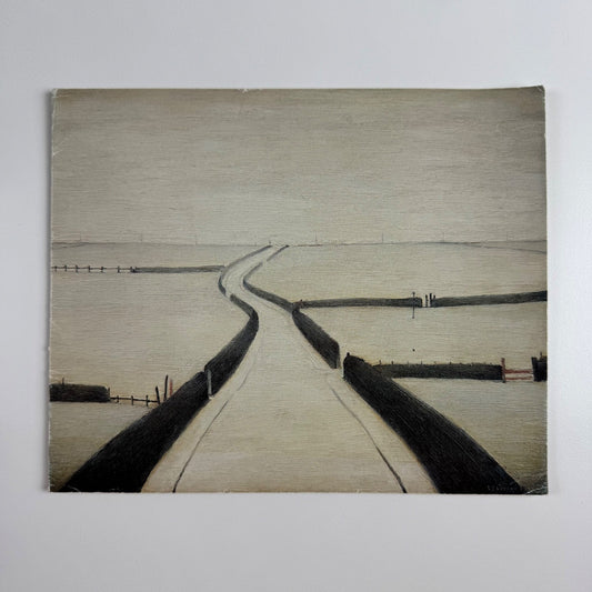 Promotional leaflet for 32 Major Works by L.S. Lowry | Crane Kalman Gallery 1982