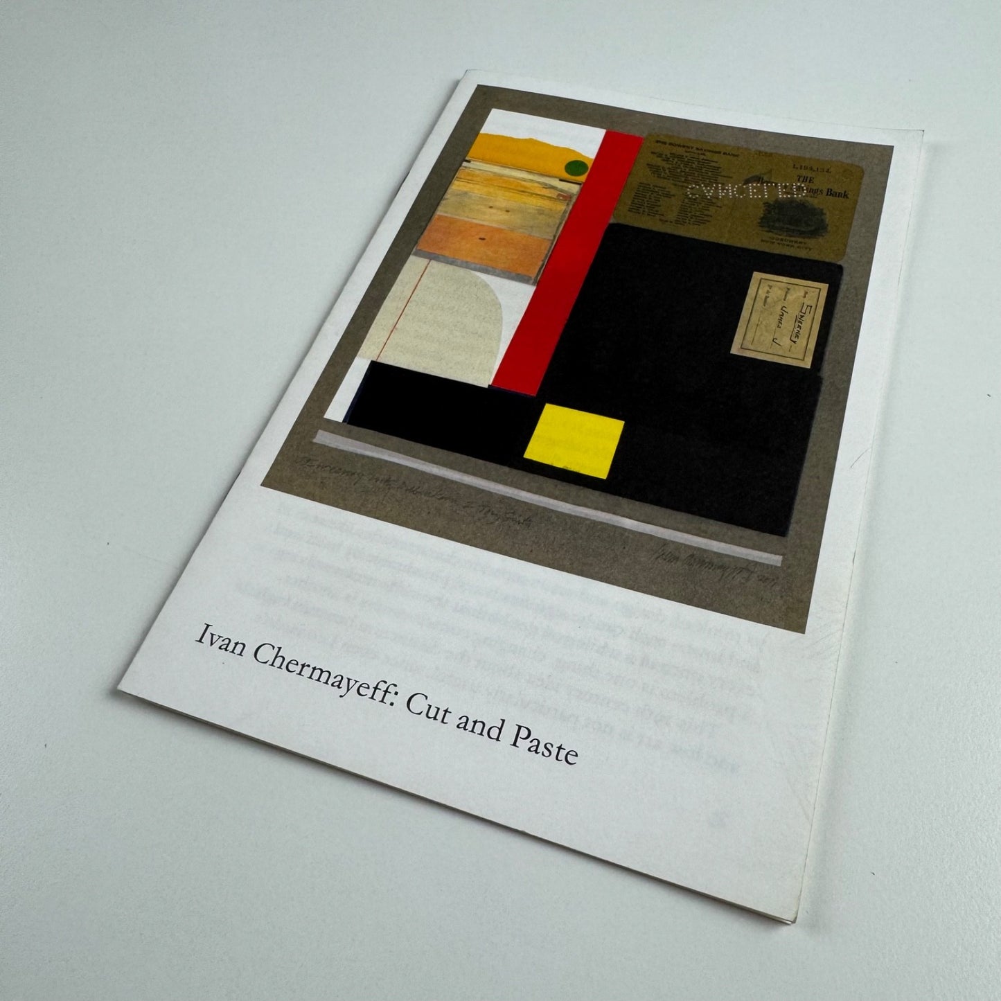 Gallery guide for Ivan Chermayeff: Cut and Paste De La Warr Pavilion 2014