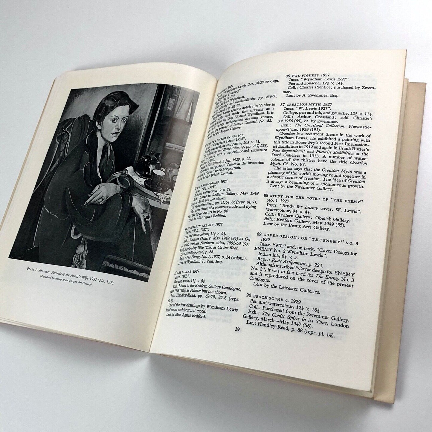 Wyndham Lewis and Vorticism | Tate Gallery exhibition catalogue, 1956