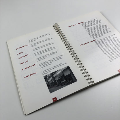 The Paper Book – Wiggins Teape Fine Papers Ltd | Foreword by David Sherlock, 1991
