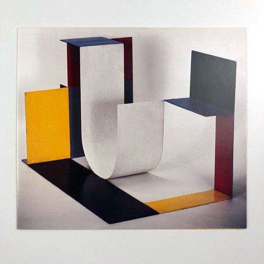 Katarzyna Kobro | Private View invitation card | Henry Moore Institute 1999
