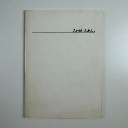 David Oxtoby | Alexander Postan Fine Art, London, 1974-75