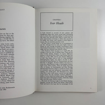John Nash by Sir John Rothenstein | Macdonald & Co, 1983