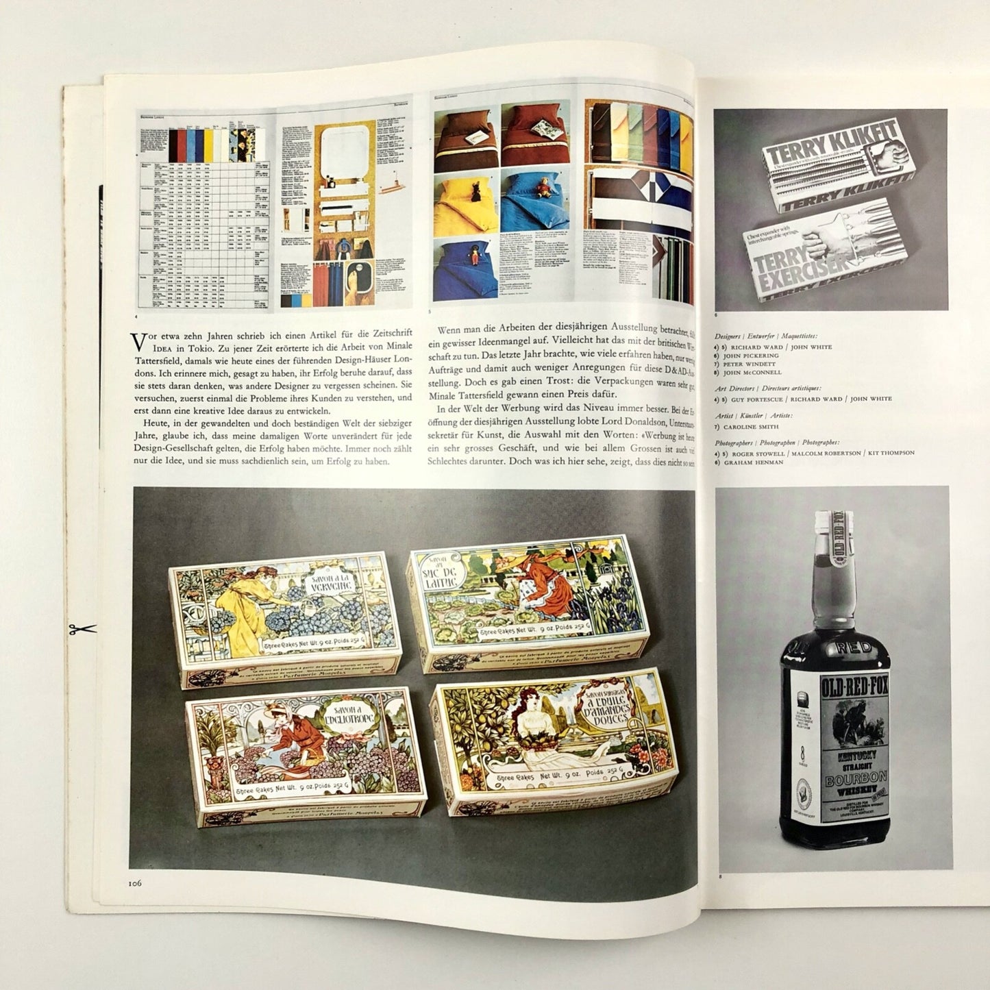 Graphis journal No 184 Vol 32 1976/77 | Walter Herdeg | The Graphis Press