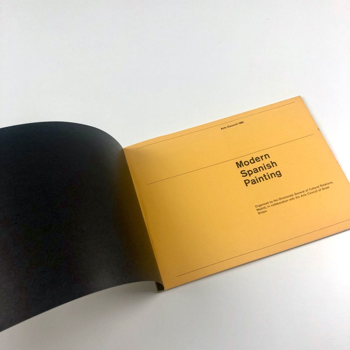 Modern Spanish Painting | Arts Council 1962 catalogue | Design by Gordon House