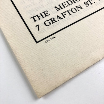 Prospectus for Plotinus trans Stephen Mackenna Medici Society 1924