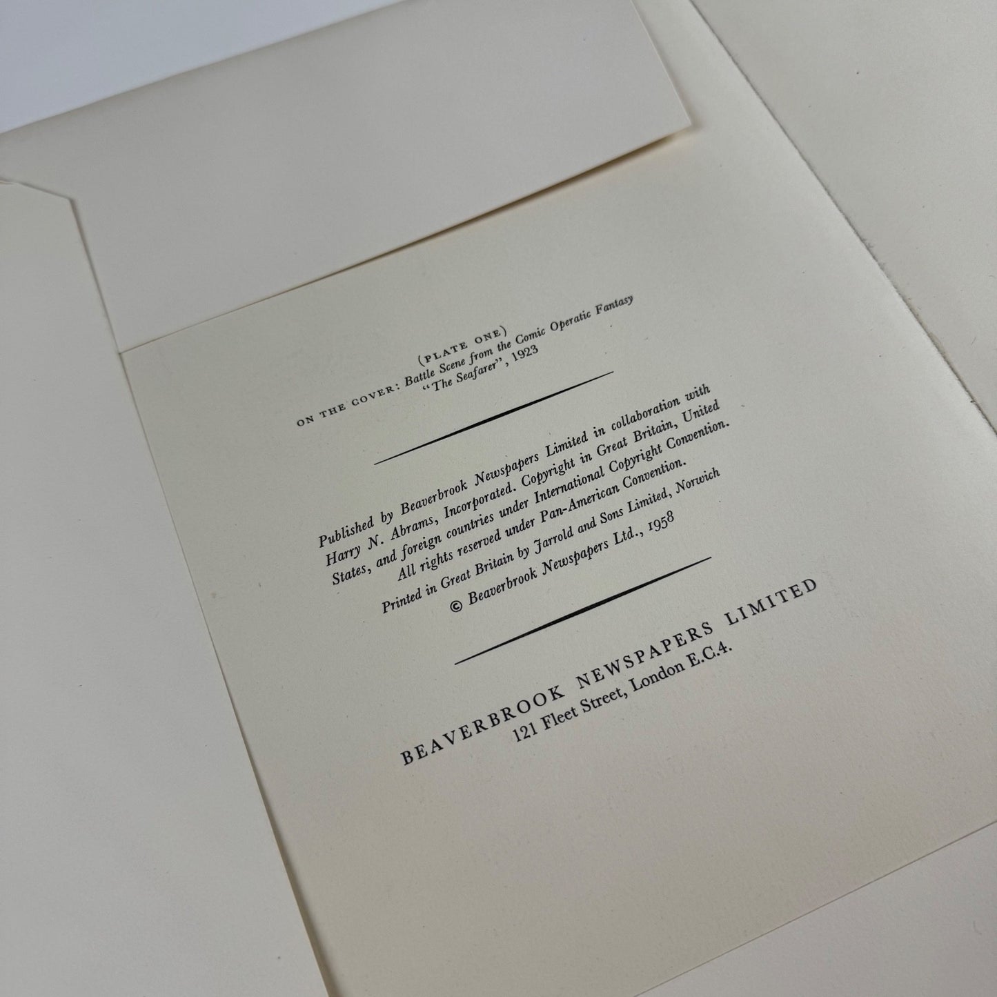 Paul Klee | Beaverbrook Newspapers, 1958 large format book