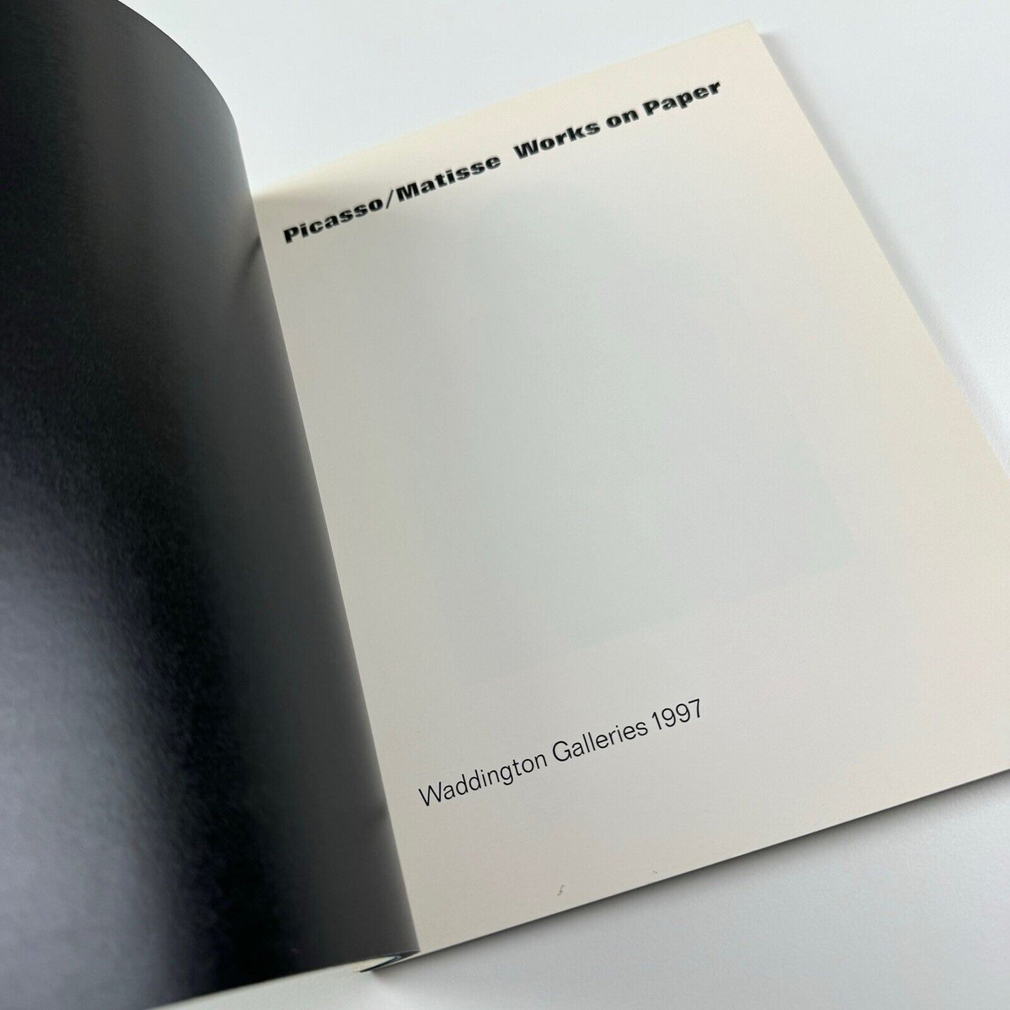Picasso/Matisse Works on Paper | Waddington Galleries, 1997