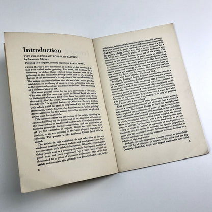 New Trends in Painting | Arts Council of Great Britain exhibition catalogue, 1956