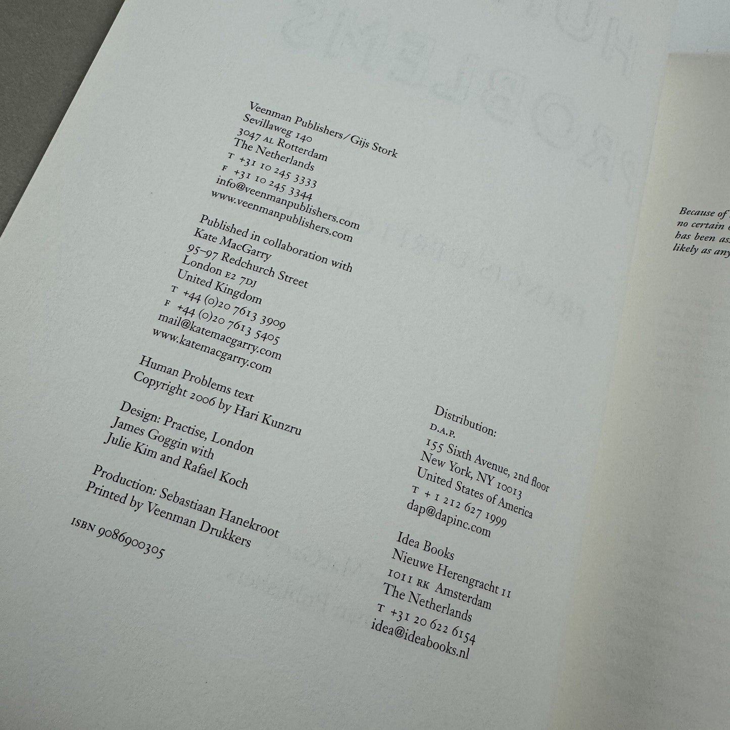 Human Problems. Francis Upritchard | Kate MacGarry / Veenman Publishers, 2006