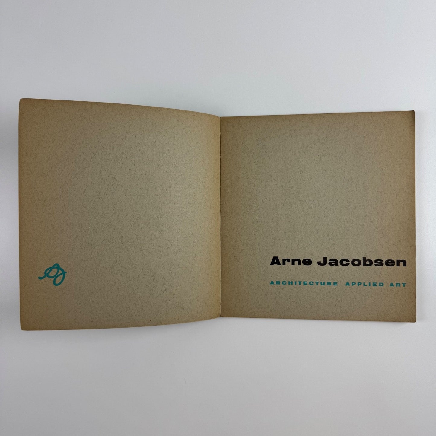 Arne Jacobsen. Architecture Applied Art | RIBA, 1959