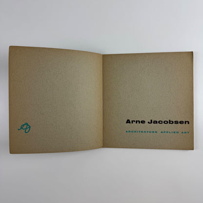 Arne Jacobsen. Architecture Applied Art | RIBA, 1959