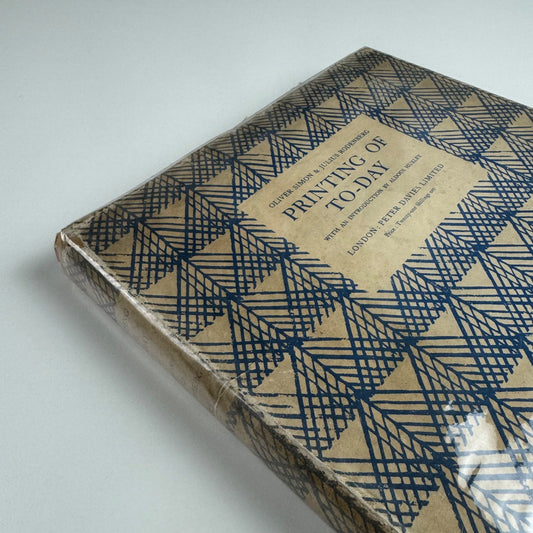 Printing of To-day by Oliver Simon & Julius Rodenberg Peter Davies, 1928