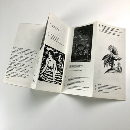 De Droom (The Dream) | Stedelijk Museum exhibition leaflet | Cat. no. 296, 1962