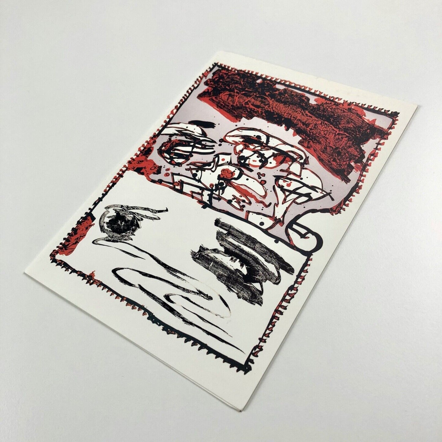 Pierre Alechinsky. Private view invitation | Ronny van de Velde 1999