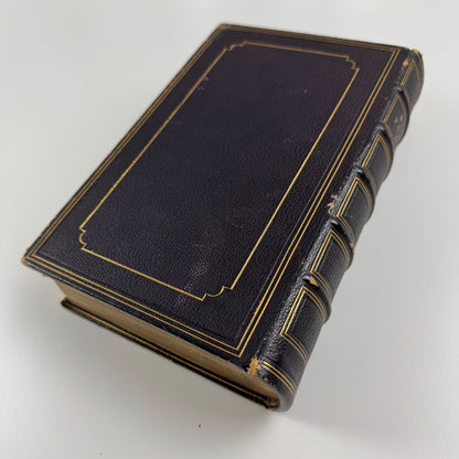 Milton's Poetical Works edited by Sir Egerton Brydges | William Tegg, 1865 bound by Edwin Slater