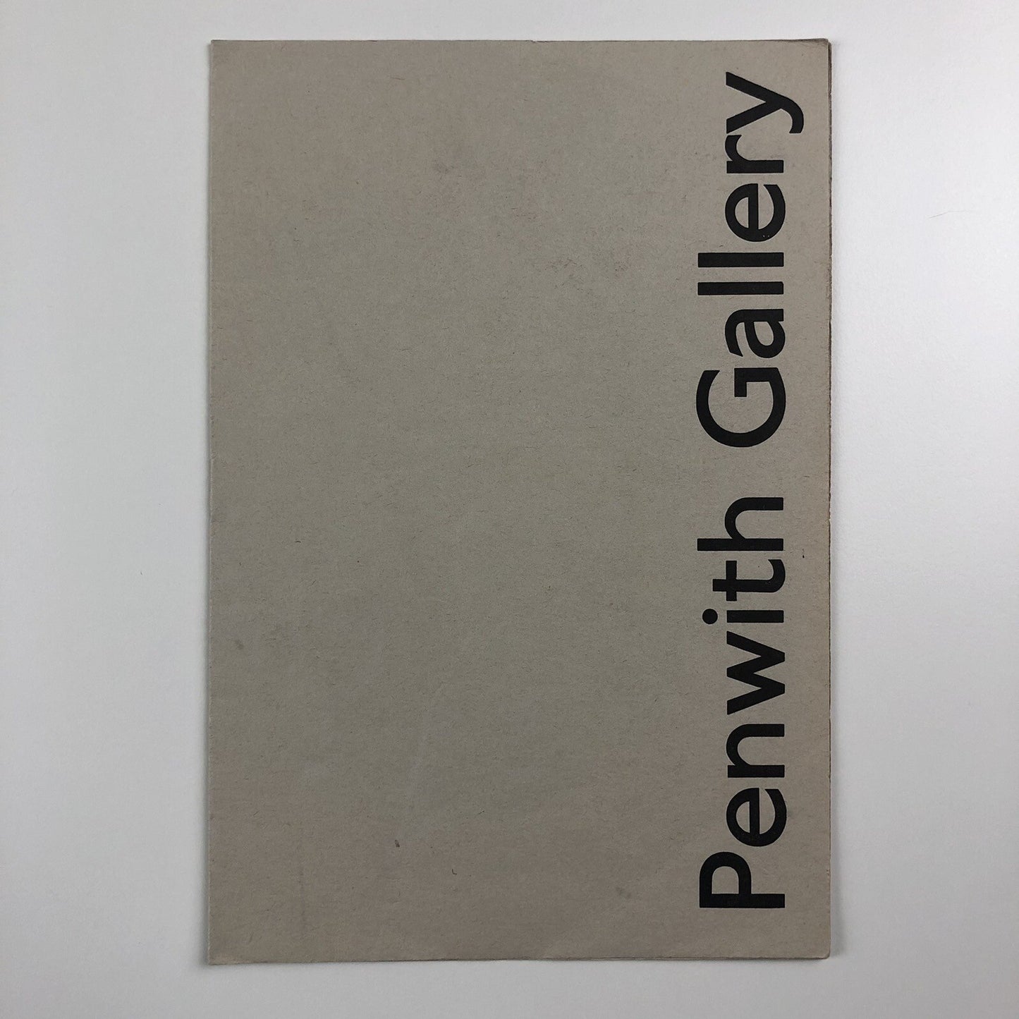 Catalogue – Penwith Winter exhibition 1974 | The Penwith Society