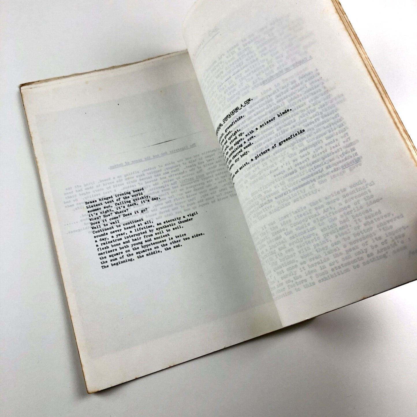 Trent Polytechnic – Fine Art Students work self-published 1970s/80s?