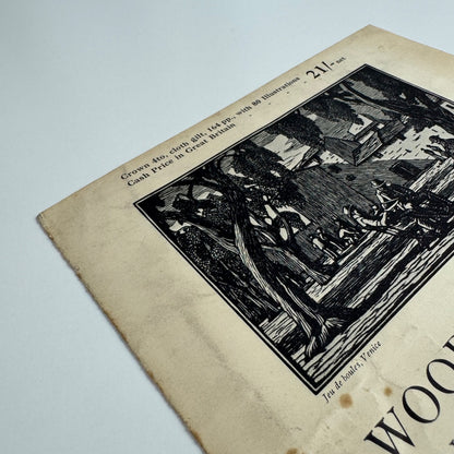 Prospectus Wood Engraving since eighteen-ninety by Bernard Sleigh | Sir Isaac Pitman c1932
