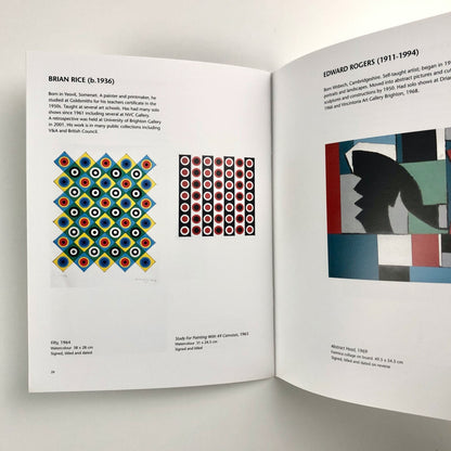 Post-War Abstract | Catalogue and private view invitation | Belgrave Gallery, 2010