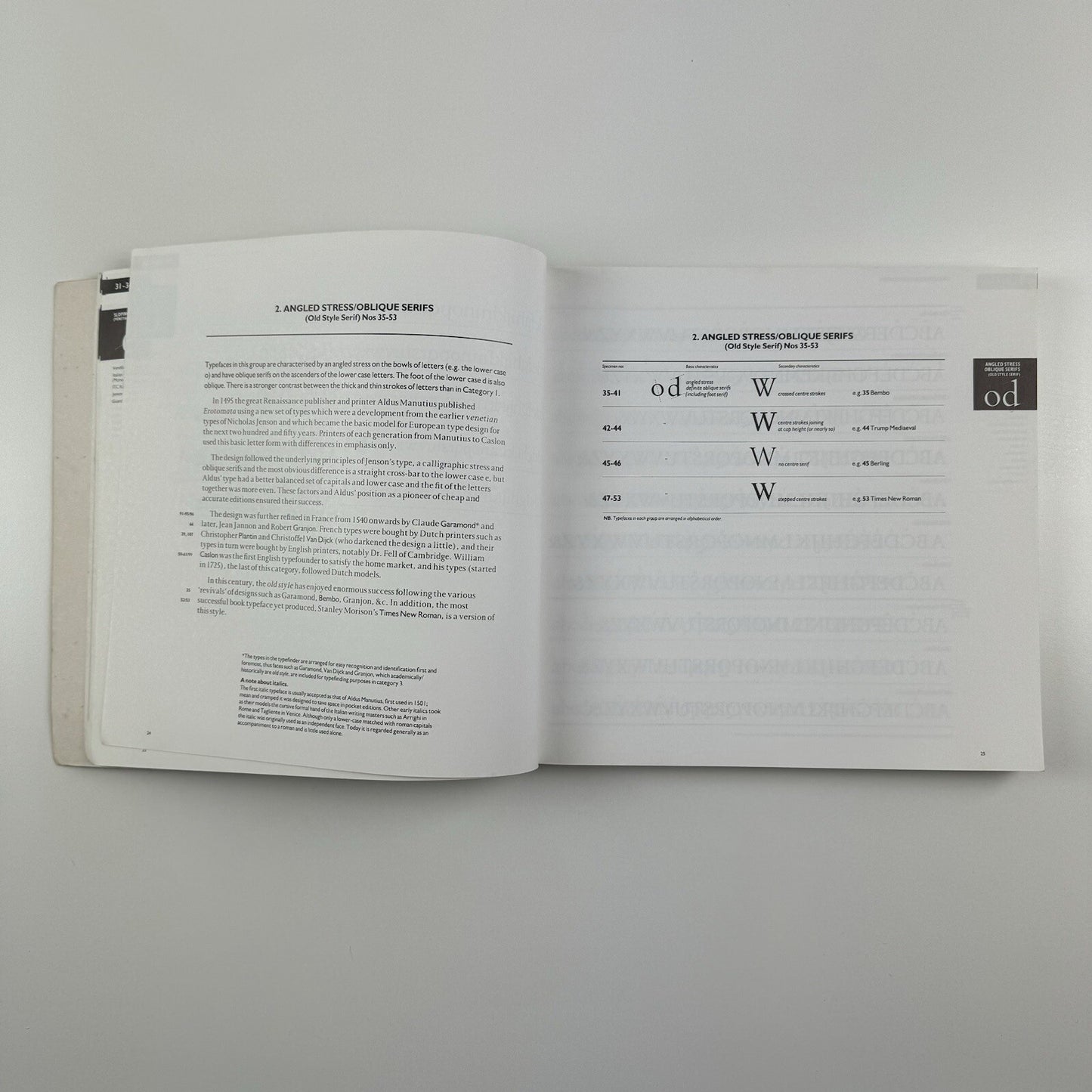 Rookledge’s International Typefinder | Christopher Perfect, revised by Phil Baines, 1990