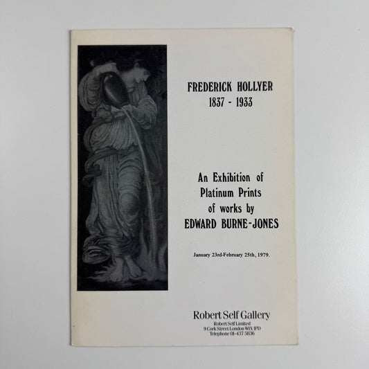 Frederick Hollyer Platinum prints Edward Burne-Jones Robert Self Gallery, 1979