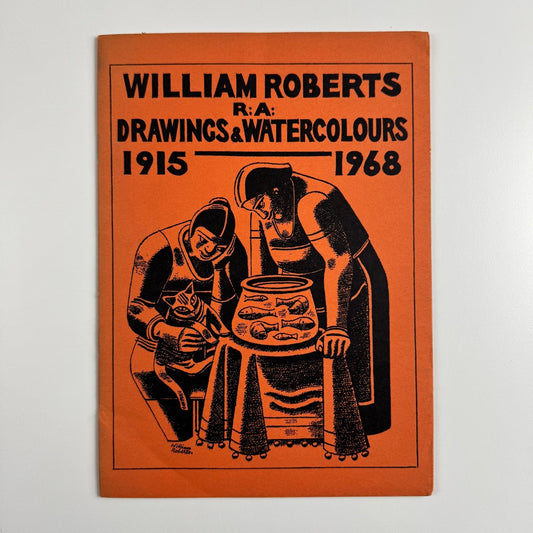 William Roberts Drawings & Watercolours 1915-1968 | d'Offay Couper, 1969 catalogue design by Gordon House