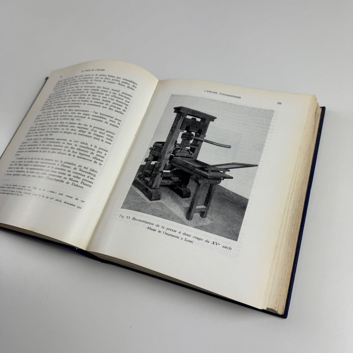 Histoire de L'Imprimerie by Maurice Audin. A & J Picard, 1972