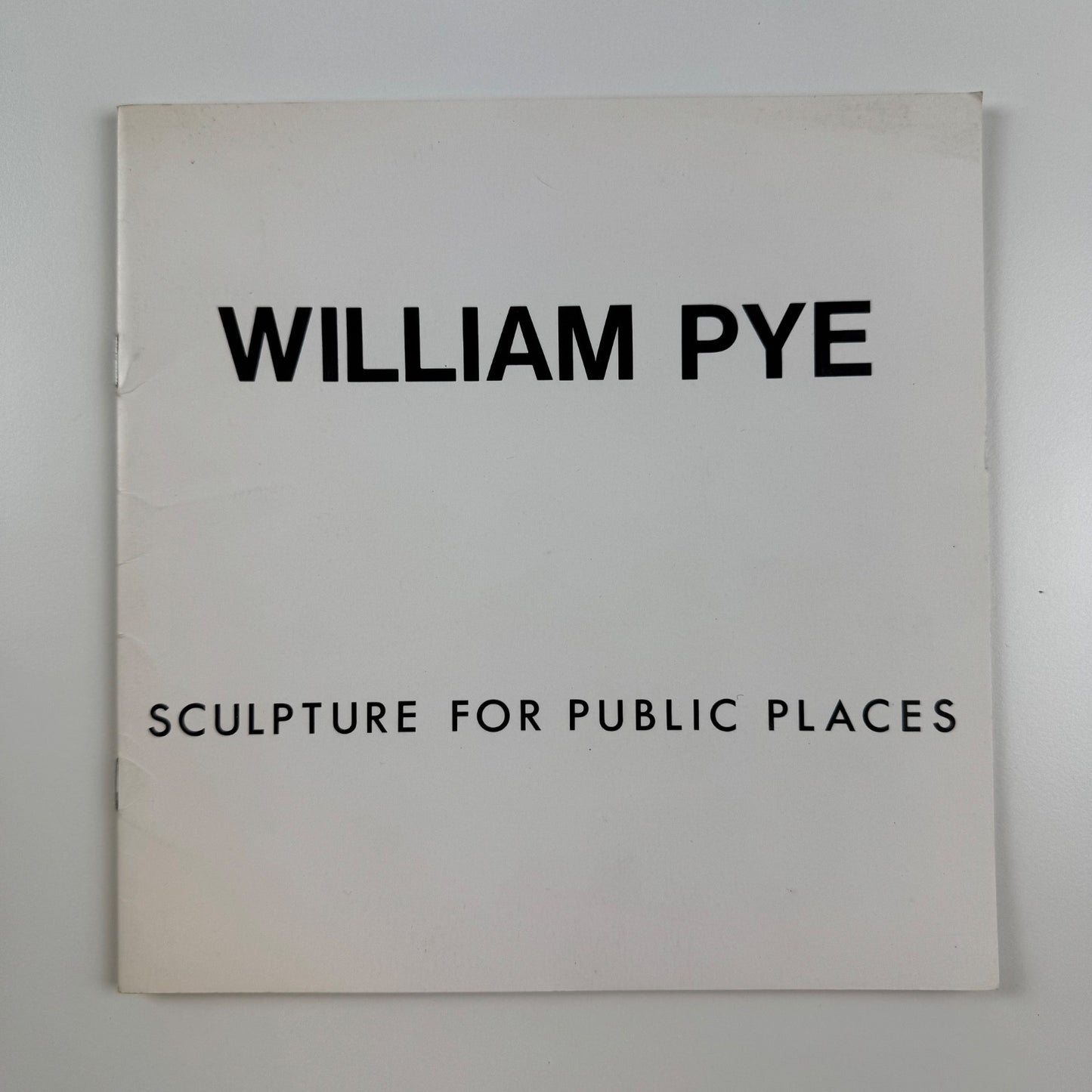 William Pye. Sculpture for public places | University College of Wales, Aberystwyth, 1980