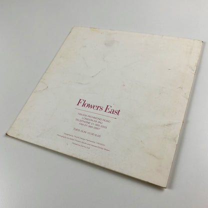 John Loker | Flowers East 1990 exhibition catalogue