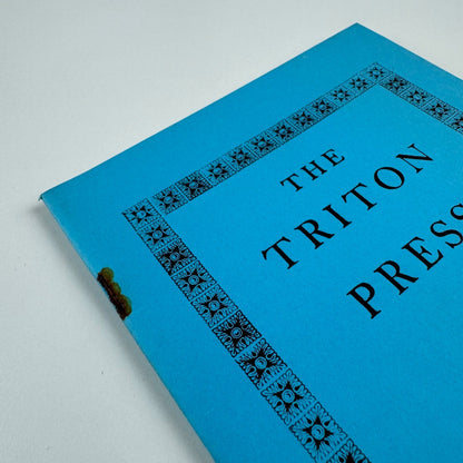 The Triton Press by L.H. Stickland | Triton Press, 1989