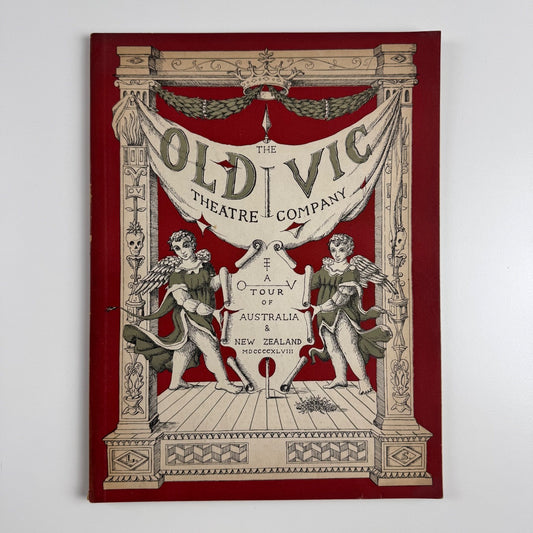 The Old Vic Theatre Company. Tour of Australia New Zealand edited by Tatlock Miller | British Council 1948