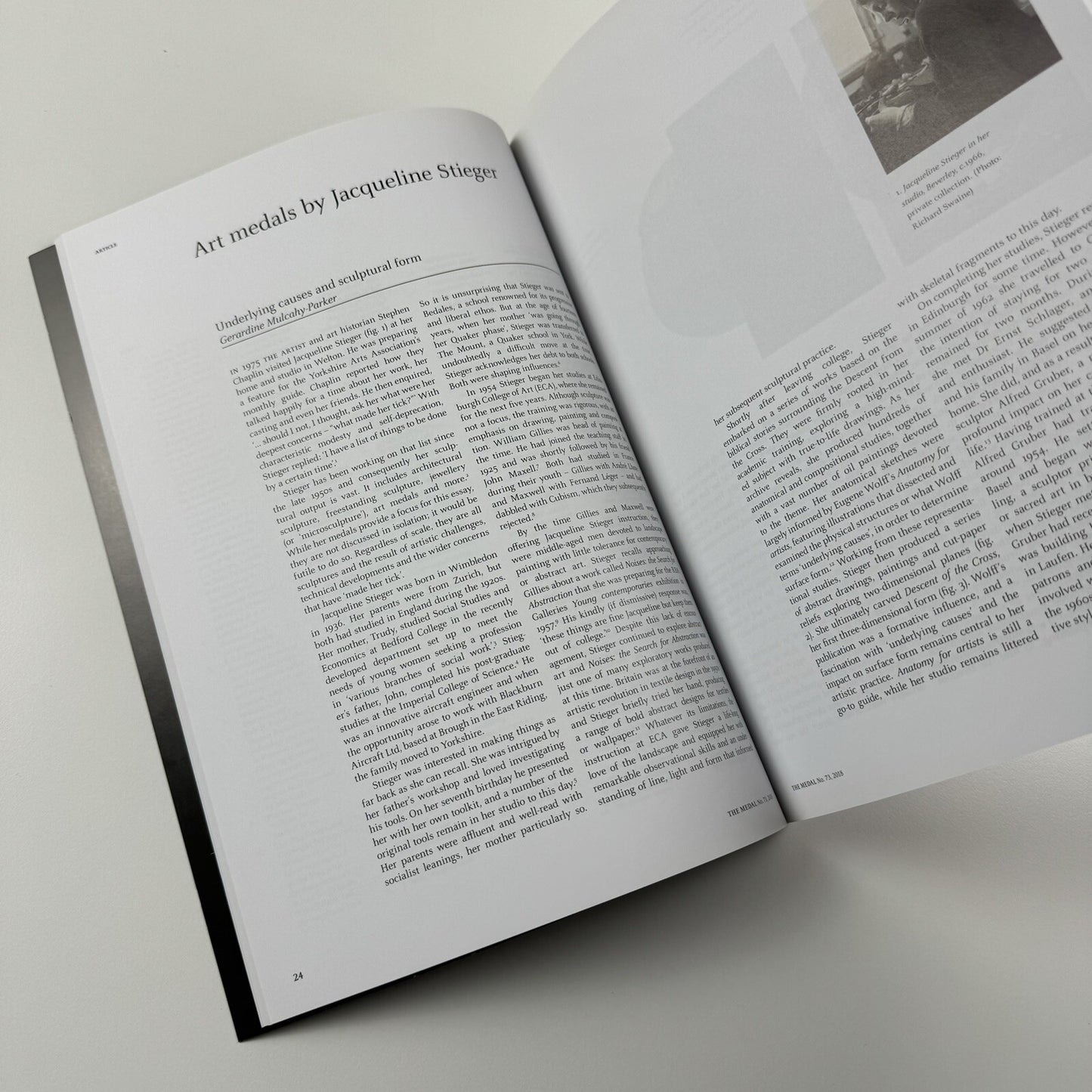The Medal. British Art Medal Society | BAMS journal | Issue No. 73, Autumn 2018