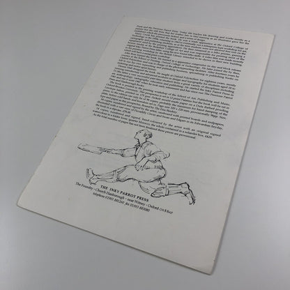 Prospectus – The Return of AJ Raffles | Graham Green | Inky Parrot Press | Annie Newnham