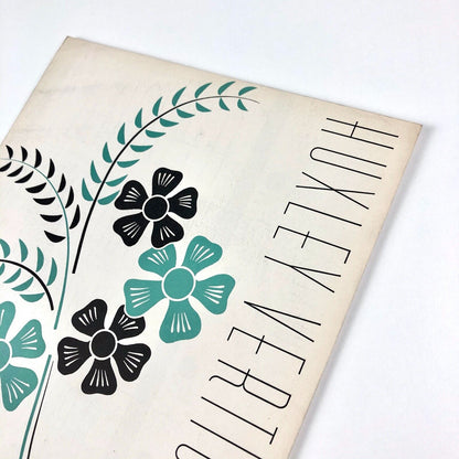 Huxley Vertical type specimen leaflet | American Type Founders | Walter Huxley, 1935