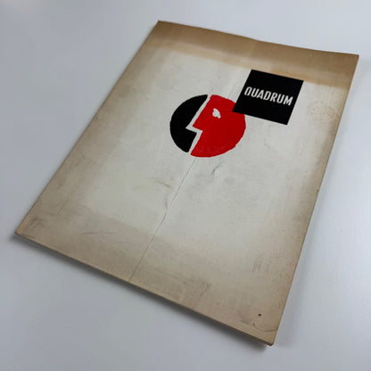 Quadrum offprint VI 50 ans d’art moderne by Will Grohmann 1959 Revue Internationale d’Art Moderne cover design by Jean Arp