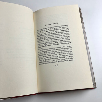 The Early Printers' Chapel in England by F C Avis | Limited edition 1971