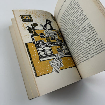 Twenty-five years. Penguins Progress 1935-60 | book design by Hans Schmoller | device on cover by Elizabeth Friedlander