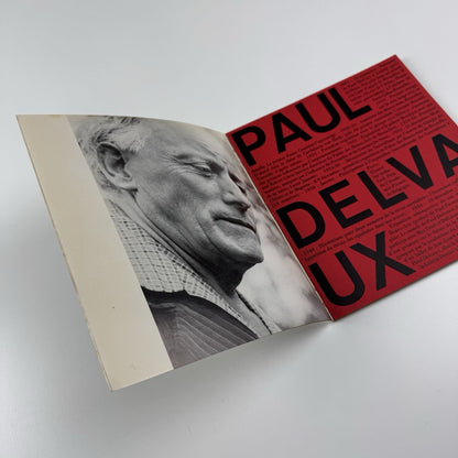 Paul Delvaux au Musée d’Ixelles | Text by Louis Castermans | Laconti, 1967