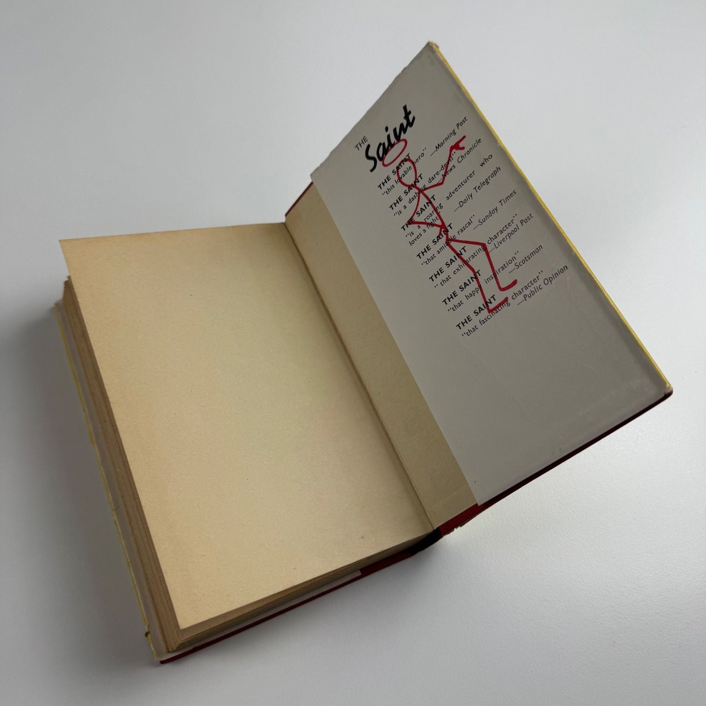 Alias The Saint by Leslie Charteris. Hodder & Stoughton, 1949 edition, 19th impression