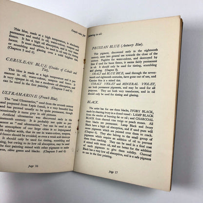 Simple Rules for Painting in Oils by A. P. Laurie | Winsor & Newton, undated presumed to be 1930s