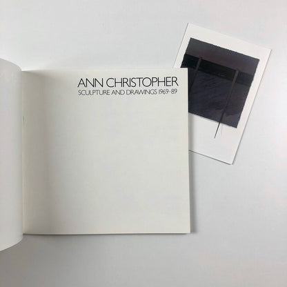 Ann Christopher: Sculpture and Drawings 1969-89 | Royal Academy exhibition catalogue, 1989