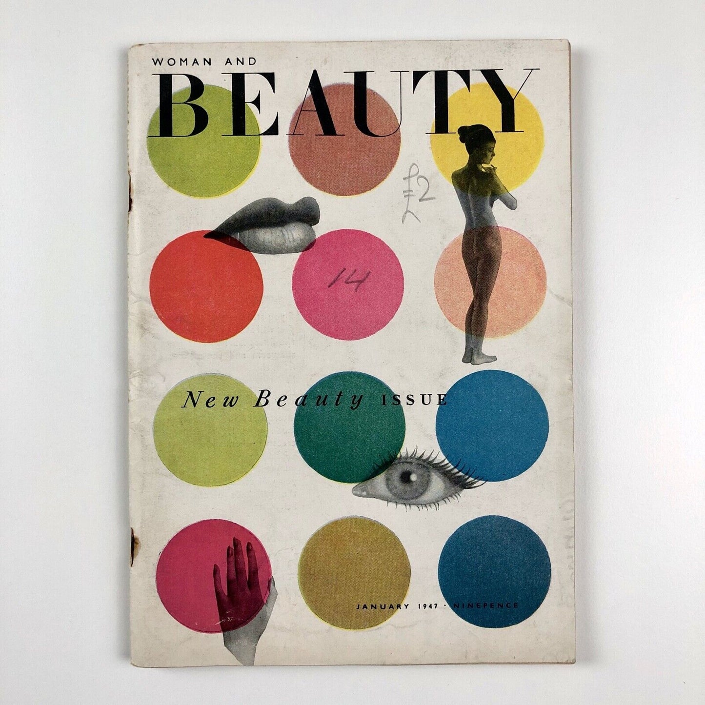Woman and Beauty magazine. New Beauty Issue – January 1947